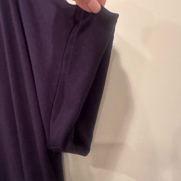 Zenana Dark Blue Dress Scoop Neck Stretchy Flowy Comfy Pockets Casual Sz XL - Picture 6 of 9